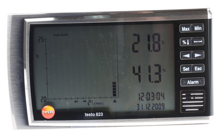 Testo 623 壁掛式溫濕度計 / 精確度高於 608-H1:圖片 3