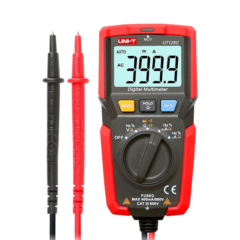 UNI-T UT125C 口袋型全功能數位三用電表
