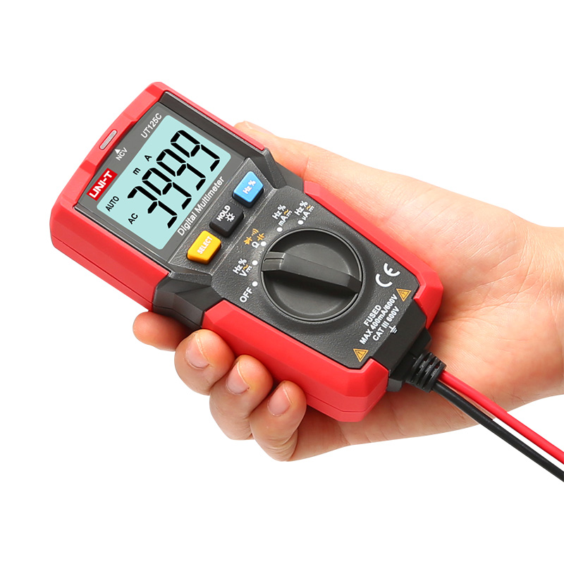 UNI-T UT125C 口袋型全功能數位三用電表:圖片 4