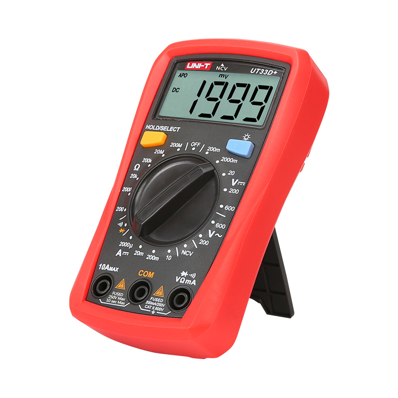 UNI-T UT33D+ 掌上型數位萬用電表( NCV(非接觸式電壓感應)功能):圖片 4